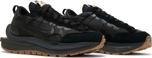 sacai x VaporWaffle Black Gum