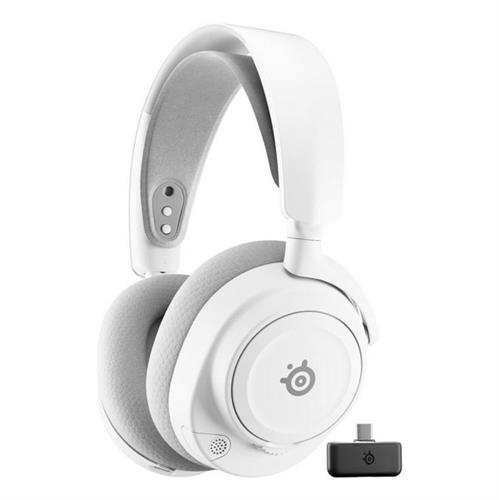 אוזניות גיימינג אלחוטיות SteelSeries Arctis Nova 7P Gen 2 לבן