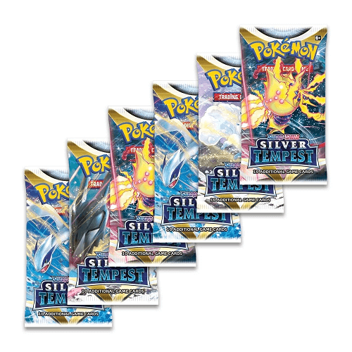 Pokemon TCG:SWSH12 Silver Tempest Booster Pack 2022 קלפי פוקימון מקוריים חבילת בוסטר סילבר טמפסט