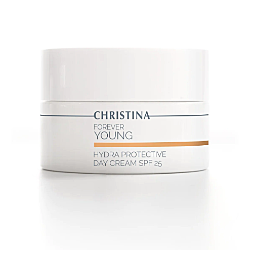 קרם לחות עם הגנה ליום במרקם קליל כריסטינה -Christina Forever Young Hydra-Protective Day Cream SPF 25