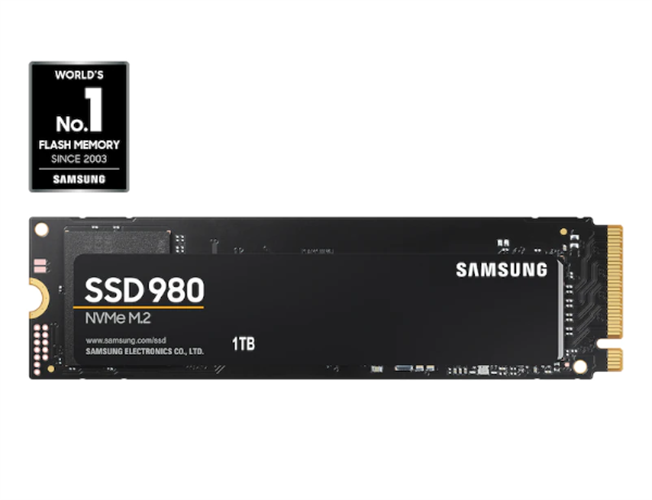 דיסק פנימי Samsung 980 1TB NVME GEN 3 PCIE 3.0X4 NVME 1.4
