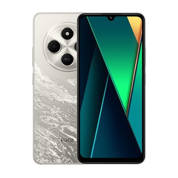 סמארטפון POCO C75 NFC גרסה 8GB+256GB זהב