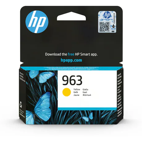 ראש דיו צהוב מקורי HP 963