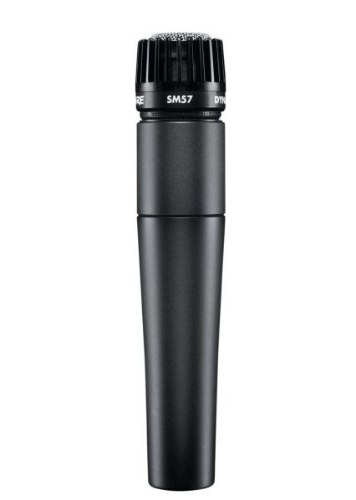 מיקרופון קרדיואידי Shure SM57-LCE עם בידוד רעידות Pneumatic Shock Mount