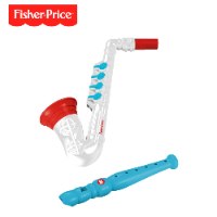 Fisher Price פישר פרייס סט סקסופון וחליל