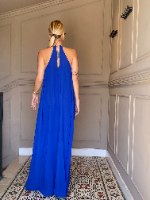 שמלת זוהרה - כחול רויאל