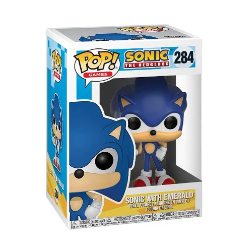 פופ סוניק עם יהלום - POP Sonic With Emerald 284
