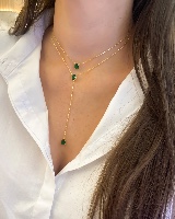 Dream Necklace Gold Clear