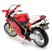 דגם אופנוע בוראגו 1:18 Bburago Ducati 998 R