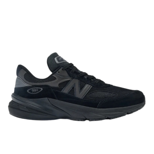 New Balance Made in USA 990v6 רוחב 2E ניו באלאנס 990V6 צבע שחור שחור | גברים