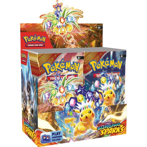 מארז פוקימון בוסטר בוקס Pokémon Scarlet & Violet Surging Sparks Booster Box