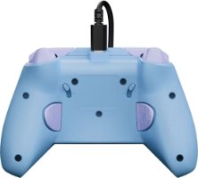 בקר משחק חוטי Turtle Beach Rematch Advanced Wired Cotton Candy – גב בקר, כבל USB, פאדלים ומתגים