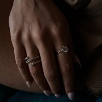 טבעת ספירלה קטנה- כסף