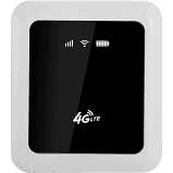 Q5 4G FDD-LTE / WCDMA Wireless WIFI Mobile Router 5200MA Power Bank - White