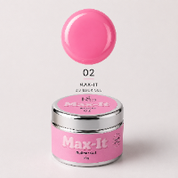 ג'ל בנייה Max-it 02 - ורוד ניאון חצי שקוף