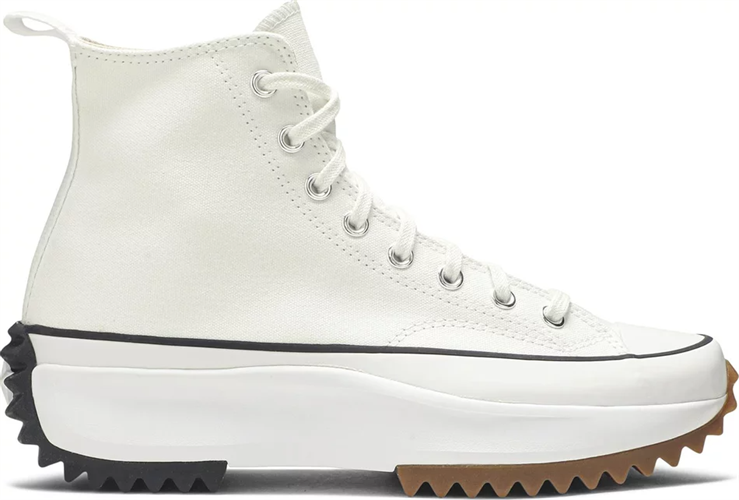 Run Star Hike High White Black Gum