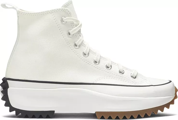 Run Star Hike High White Black Gum