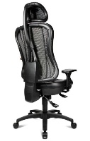 מבט אחורי של כיסא משרדי Topstar Head Point RS 