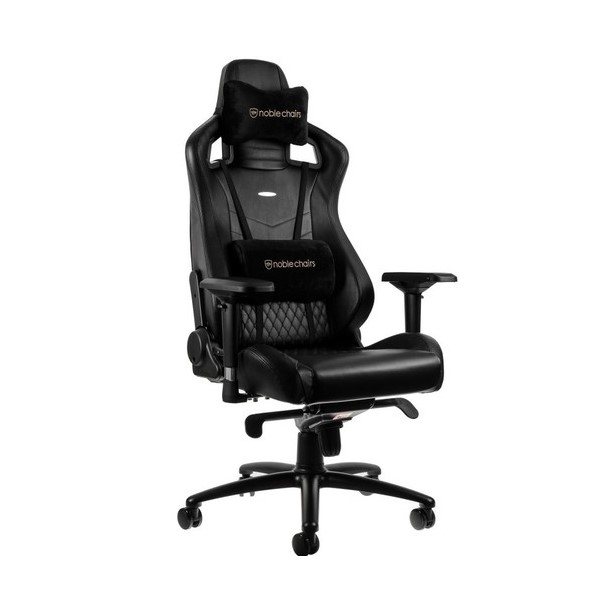 Noblechairs EPIC Real Leather Gaming Chair Black