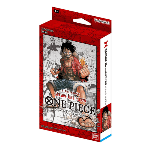 One Piece TCG: Straw Hat Crew ST-01 Starter Deck 2022 וואן פיס קלפים מקוריים חבילת מתחילים