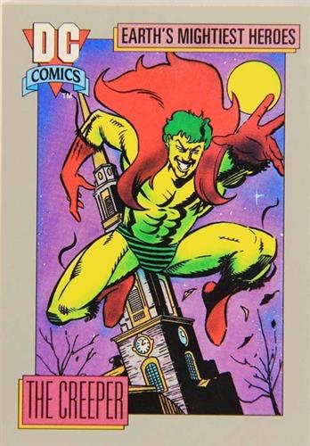 קלף בודד די.סי קומיקס DC Comics - The Creeper's Transformation Device - Earth's Mightiest Heroes - 41