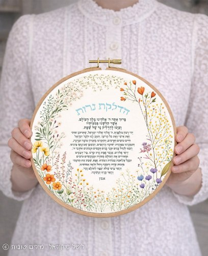 ברכת נרות שבת עדין