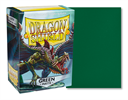 Green - Dragon Shield Matte Sleeves Standard סליבים לשמירה על קלפים בכל הצבעים 100 יחידות