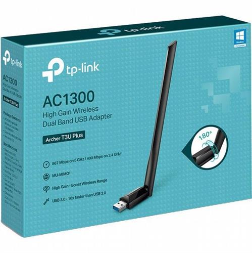 כרטיס רשת מהיר - TP Link Archer T3U Plus AC1300
