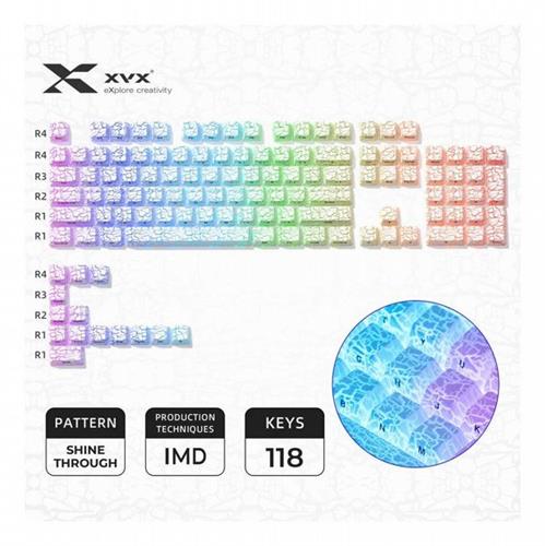 סט מקשים XVX IMD Ice Crack