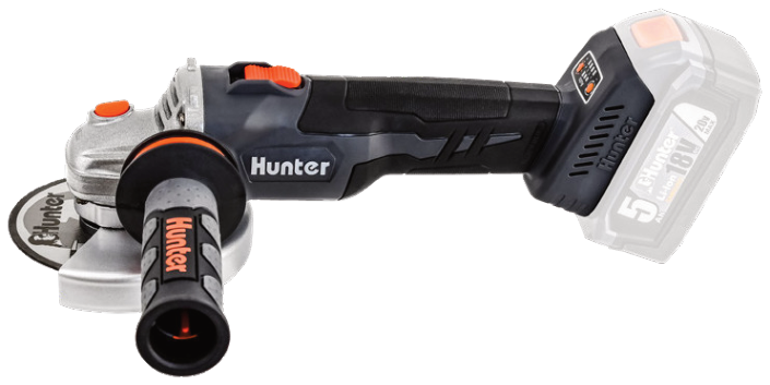 משחזת זווית ⁦5⁩ אינץ׳ ⁦Hunter⁩