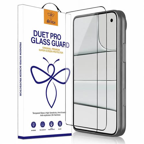 מגן מסך זכוכית מלאה BeeTech HQ ל- iPhone Duo