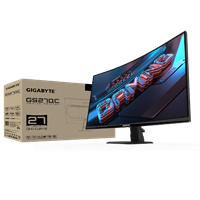 מסך גיימינג Gigabyte GS27QC VA Curved 170Hz QHD 1ms HDR Ready