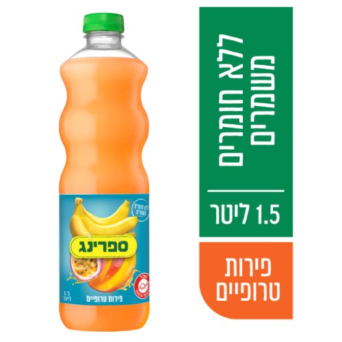 ספרינג פירות טרופיים 1.5 ליטר