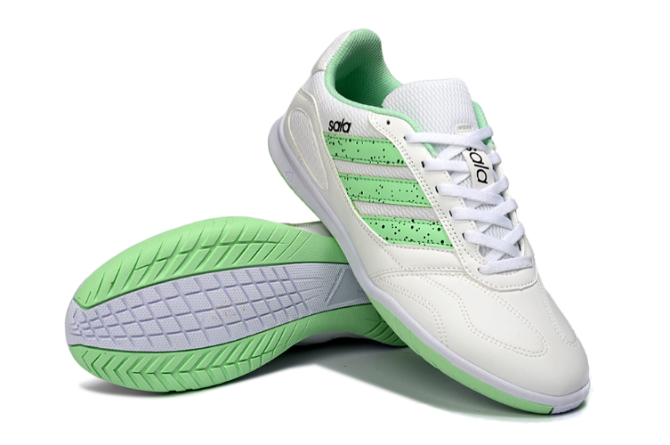 סניקרס כדורגל אדידס Nike Super Sala futsel לבן-ירוק