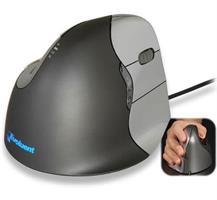 עכבר מחשב אנכי ארגונומי Evoluent Vertical Mouse 4 – תומך במנח טבעי של כף היד