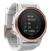 Garmin Fenix 5S Rose Gold Sapphire with White Band