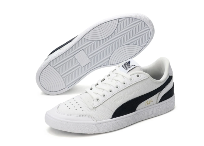 סניקרס פומה PUMA Suede Bloc Lth לבן שחור