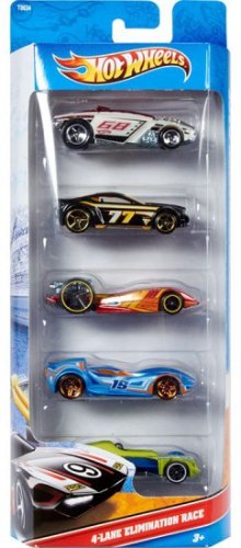 מארז 5 מכוניות Hot Wheels