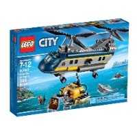 לגו סיטי - מסוק ים עמוק LEGO 60093