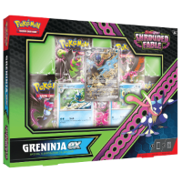 Pokemon TCG: Shrouded Fable Greninja ex קלפי פוקימון מקוריים מארז גרנינג'ה