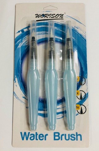 3 מכחולים למילוי מים