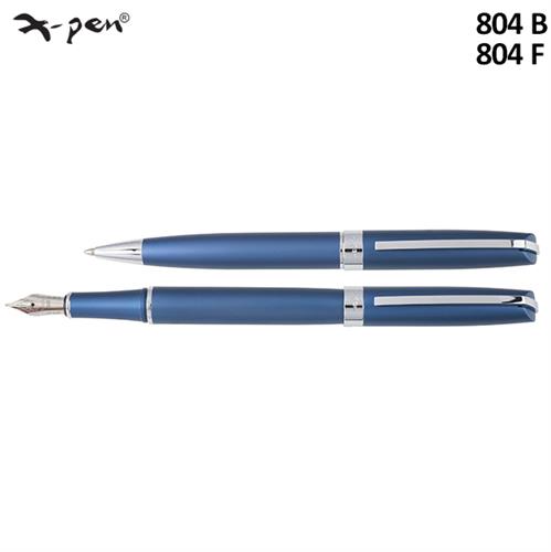 עט לג'נד אנודייז כחול כסף צפורן XP-804f X-Pen LEGEND Anodize