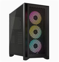 מארז CORSAIR iCUE 4000D RGB AIRFLOW Mid Tower Black