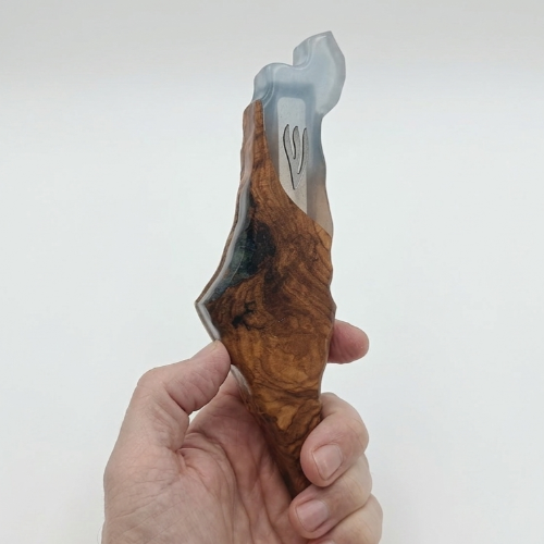 Cadeau Exclusif d'Israël : Mezouzah Carte Bleue