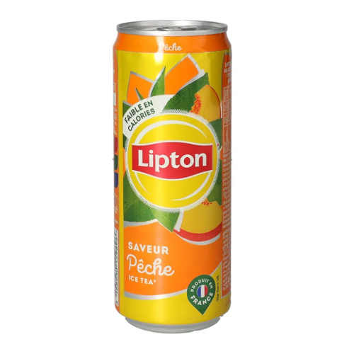 משקה ליפטון תה קר בטעם אפרסק 🍑 330 מל