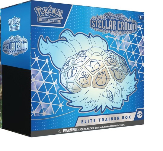 מארז פוקימון Pokemon Scarlet and Violet Stellar Crown Elite Trainer Box