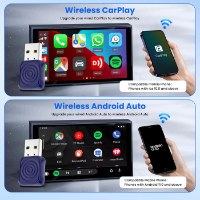 Mini Ultra מתאם לרכב CarPlay ו‑Android Auto אלחוטי Carlinkit