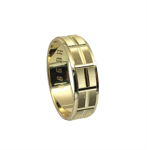 טבעת נישואין נשים \ גברים זהב 14 קארט MY08160066366
