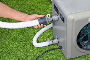 מחמם מים מקצועי 4.4KW | משאבה לחימום המים בבריכה הביתית | מקט 58748 | BESTWAY | קפיץ קפוץ