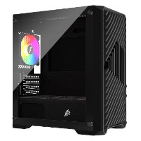 מארז מחשב שחור 1StPlayer T5 ARGB